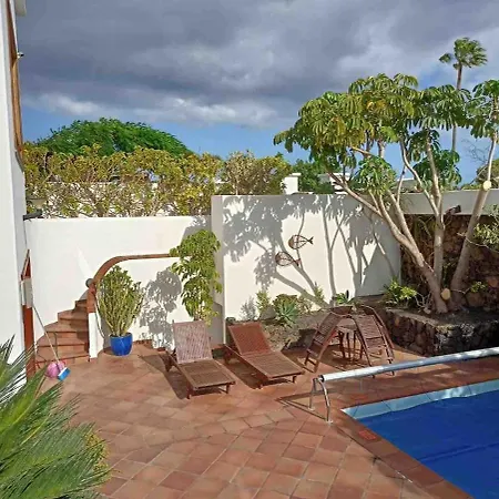 Villa Heated Pool-villa Pepe-playa Del Cable Arrecife (Lanzarote)